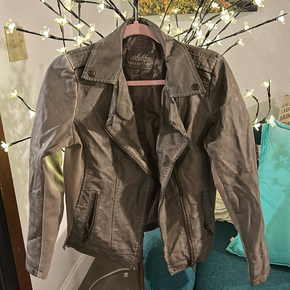 Sebby. Collection faux leather jacket s/p